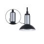 Lampa wisząca RUNA GU10 max.1x20W 230V czarny / antracyt / metal - 8