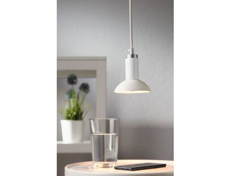 Lampa wisząca RUNA GU10 max.1x20W 230V biały / szary / metal - 3