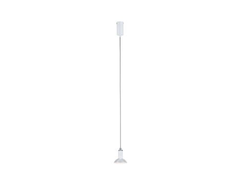 Lampa wisząca RUNA GU10 max.1x20W 230V biały / szary / metal