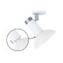 Oprawa ścienno-sufitowa RUNA GU10 max.1x20W 230V biały / szary / metal - 5