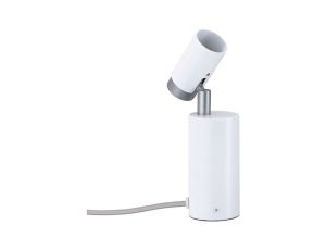 Lampa stołowa RUNA GU10 max.1x20W 230V biały / szary / metal