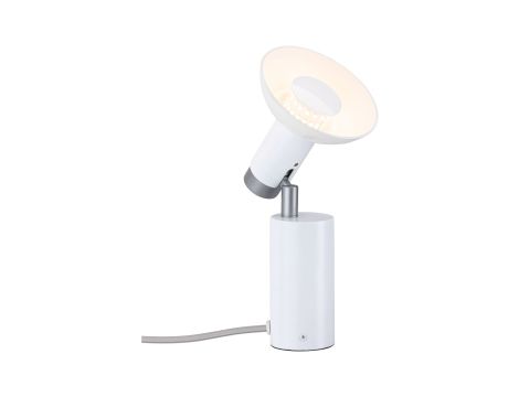 Lampa stołowa RUNA GU10 max.1x20W 230V biały / szary / metal - 2