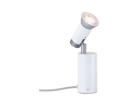 Lampa stołowa RUNA GU10 max.1x20W 230V biały / szary / metal - 7