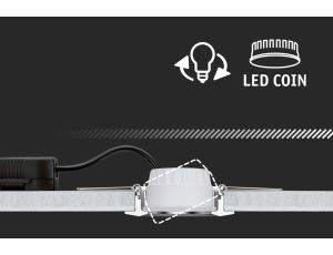 Źródło światła NOVA PLUS COIN LED DIM 6.3W 430lm 50mm 2700K 230V satyna - image 2