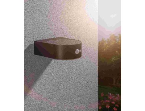 Oprawa elewacyjna EILEEN LED solar PIR 400lm 3000K IP44 czarny / tworzywo sztuczne - 5