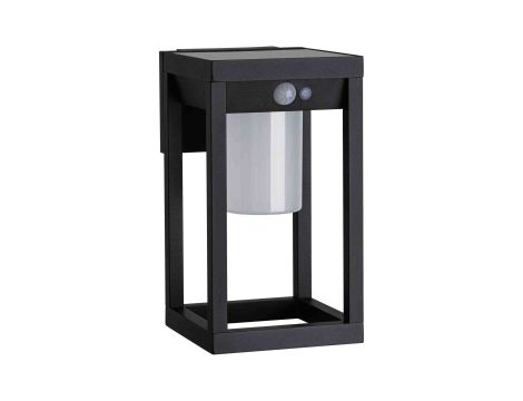 Oprawa elewacyjna MARISOL LED solar 3000K 350lm z czujnikiem ruchu + zmierzchu IP44 czarny - 6