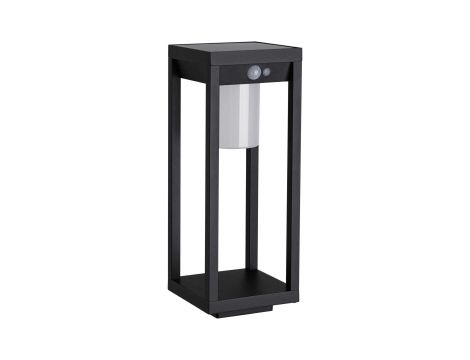 Oprawa ogrodowa MARISOL LED solar PIR 3000K 350lm IP44 czarny - 2