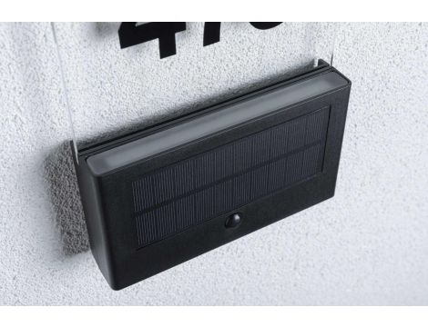 Oprawa elewacyjna NEDA LED numer domu 3000K 27lm + czujnik zmierzchu IP44 antracyt - 7