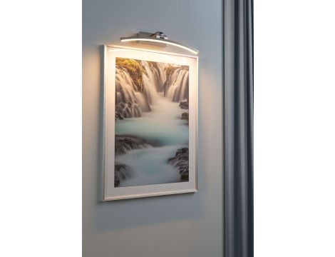 Oprawa ścienna BENTO LED 8.5W 480lm 400mm 3000K 230V nikiel szczotkowany - 4