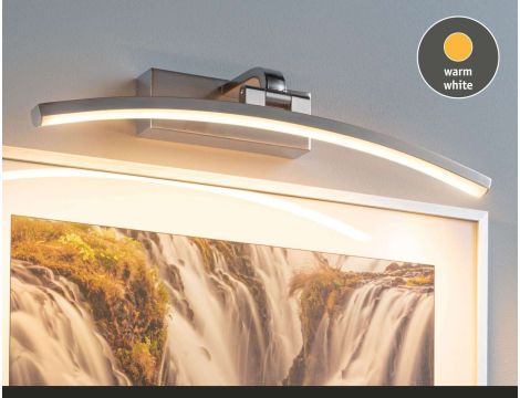 Oprawa ścienna BENTO LED 8.5W 480lm 400mm 3000K 230V nikiel szczotkowany - 3