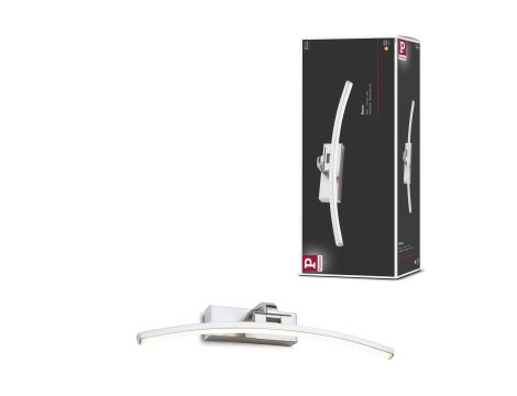 Oprawa ścienna BENTO LED 10W 520lm 500mm 3000K 230V aluminium szczotkowane - 8