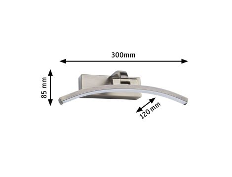 Oprawa ścienna BENTO LED 6W 300lm 300mm 3000K 230V mosiądz antyczny - 5