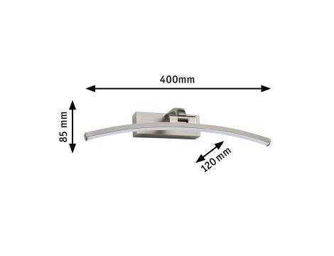 Oprawa ścienna BENTO LED 8.5W 480lm 400mm 3000K 230V mosiądz antyczny - 5