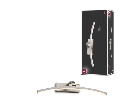 Oprawa ścienna BENTO LED 8.5W 480lm 400mm 3000K 230V mosiądz antyczny - 8