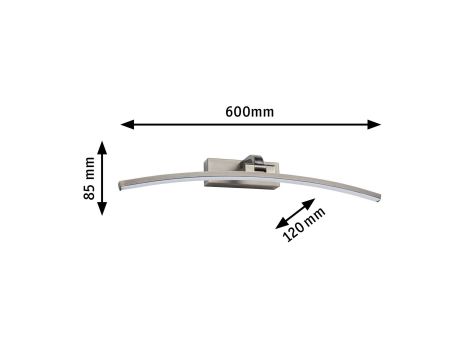 Oprawa ścienna BENTO LED 10W 520lm 500mm 3000K 230V mosiądz antyczny - 6