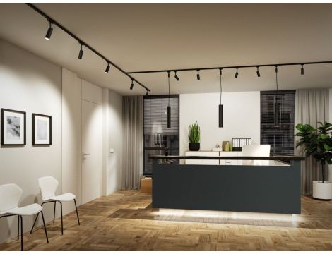 Oprawa zwieszana URail CATALEJO GU10 max.10W czarny matowy / metal - 5