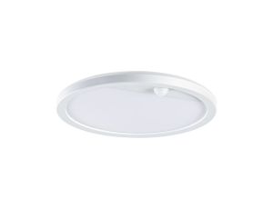 Plafoniera LAMINA LED 14.5W okrągła PIR 3000K IP44 230V biały / tworzywo sztuczne - image 2