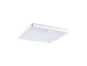 Plafoniera LAMINA LED 14.5W kwadratowa PIR 3000K IP44 230V biały / tworzywo sztuczne