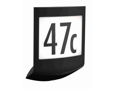 Oprawa elewacyjna PADEA LED 8.5W 550lm 3000K PIR+ zmierzchu IP44 230V antracyt / tworzywo sztuczne