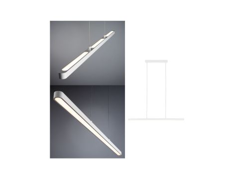 Lampa wisząca LENTO LED DIM 42W 1800lm 2700K 230V biały / aluminium - 3