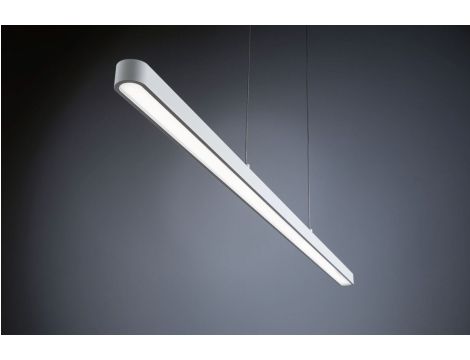 Lampa wisząca LENTO LED DIM 42W 1800lm 2700K 230V biały / aluminium