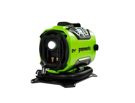 24V minikompresor Greenworks G24IN - 3