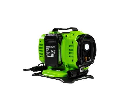 24V minikompresor Greenworks G24IN - 4