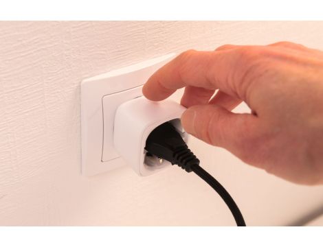 Adapter wtyczka SH Zigbee Smart 230 V 10A max 2300W biały / tworzywo sztuczne - 5