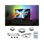 Zestaw taśma LED TV55 cali USB + pilot Dynamic Rainbow RGB 3,5W 5V czarny - 2