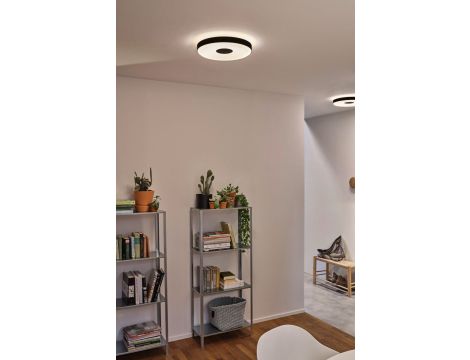 Plafoniera PURIC PANE LED 22W 400 mm 3-STEP DIM 2600lm / 400lm 2700K 230V  czarny / szary / metal - 5