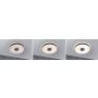 Plafoniera PURIC PANE LED 22W 400 mm 3-STEP DIM 2600lm / 400lm 2700K 230V  czarny / szary / metal - 4
