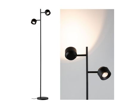 Lampa podłogowa PURIC PANE LED 2x3W 3-STEP DIM 2300lm 2700K 230V czarny / metal / tworzywo sztuczne - 3