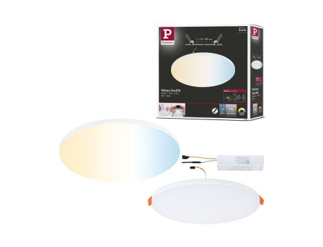 Panel podtynkowy VELUNA VariFit DIM SH Zigbee 18W 200mm 1400lm 3000-6500K IP44  230V biały / tworzywo sztuczne - 11
