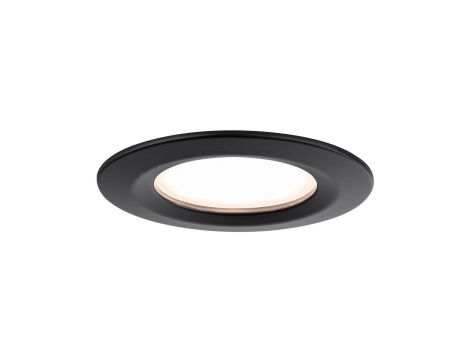 Oprawa do wbudowania NOVA PLUS COIN LED DIM stała zestaw 3x6W 470lm 78mm 2700K IP44 230V czarny matowy - 2