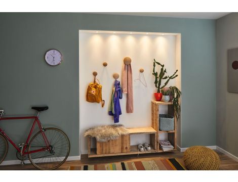 Oprawa do wbudowania NOVA PLUS COIN LED Mini DIM wychylna 3x4W 310lm 66mm 2700K IP23 230V czarny matowy - 8