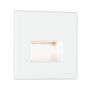 Oprawa przyschodowa EDGE LED kwadrat 1x1,2W 50lm 2700K 230V biały matowy / tworzywo sztuczne - 2