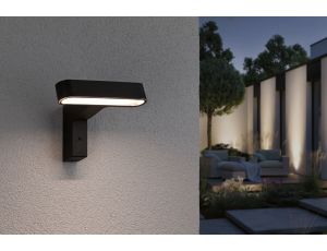 Oprawa elewacyjna ITO LED poziomy IP44 7W 3000K czujnik PIR+ zmierzchu 230V antracyt - image 2
