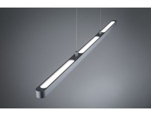 Lampa wisząca URail LENTO LED DIM SH Zigbee 3x15.5W 3x1800lm 230V chrom matowy / aluminium - image 2