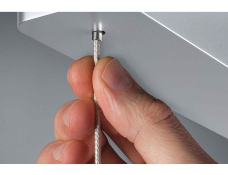 Lampa wisząca URail LENTO LED DIM SH Zigbee 3x15.5W 3x1800lm 230V chrom matowy / aluminium - 4