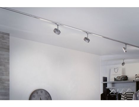 Reflektor na szynoprzewód URail CIRCLE LED DIM 5W 160lm 4000K 230V chrom matowy/ metal - 3