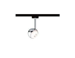 Reflektor na szynoprzewód  URail Capsule II 6W DIM 545lm 2700K 230V czarny mat / chrom