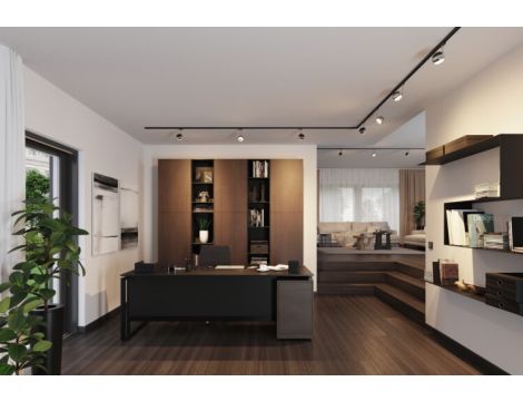 Reflektor na szynoprzewód  URail Capsule II 6W DIM 545lm 2700K 230V czarny mat / chrom - 6