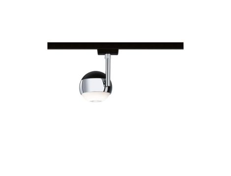 Reflektor na szynoprzewód  URail Capsule II 6W DIM 545lm 2700K 230V czarny mat / chrom - 2