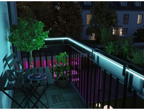 Taśma  LED RGB zewnętrzny SimpLED  zestaw 3m 19,5W 230/24V DC biały - 4