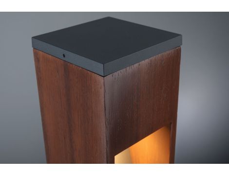 Oprawa ogrodowa TRABIA 60cm GU10 3.5W 230lm 3000K IP44 230V drewno - 3