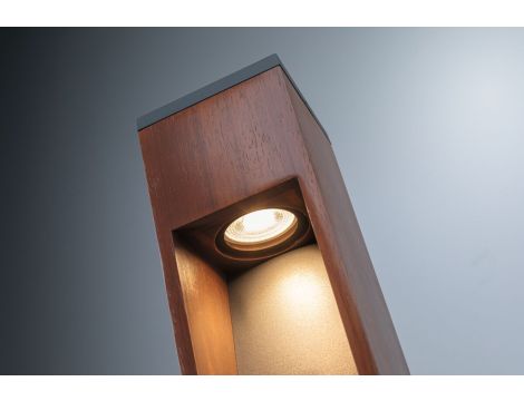 Oprawa ogrodowa TRABIA 60cm GU10 3.5W 230lm 3000K IP44 230V drewno - 4