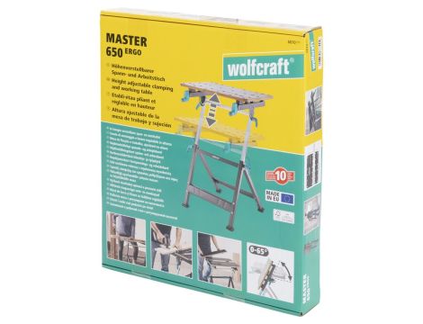 Stół zaciskowy Wolfcraft Master 650 ERGO - 5