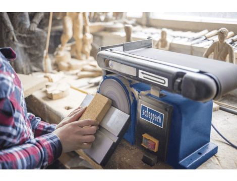 Szlifierka taśmowo-tarczowa Scheppach BTS900 - 9