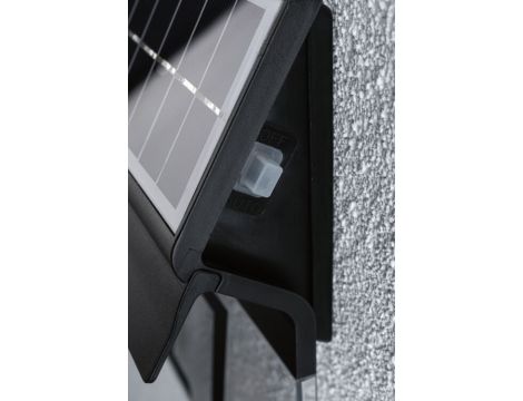 Oprawa elewacyjna NEDA LED solar czujnik ruchu zmierzchu 14lm 3000k  IP4414lm  czarna - 6