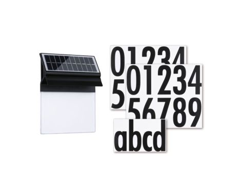 Oprawa elewacyjna NEDA LED solar czujnik ruchu zmierzchu 14lm 3000k  IP4414lm  czarna - 7